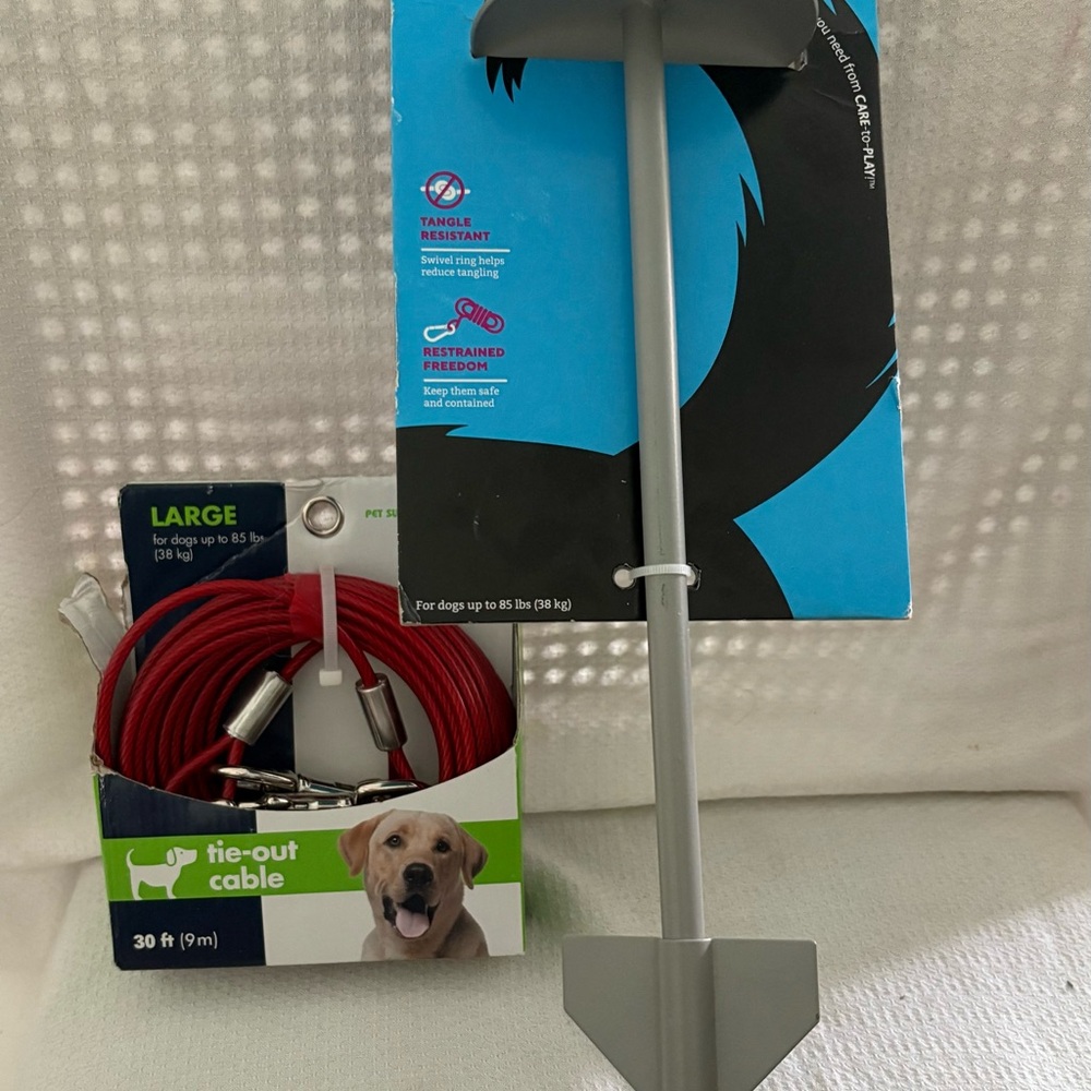 PetSafe Red Tie-Out Cable for Dogs